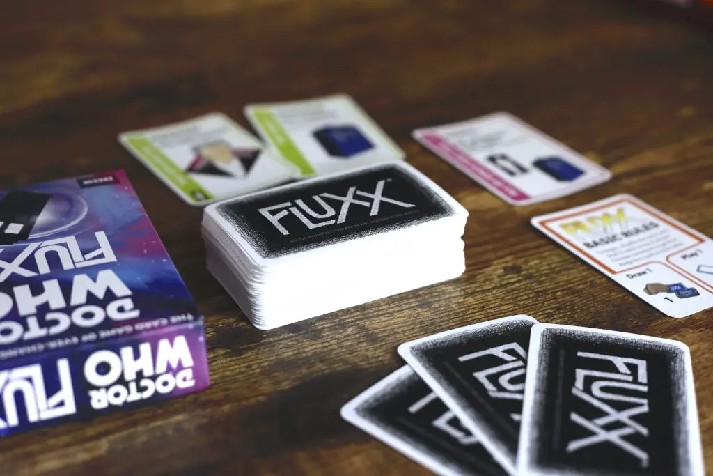 Fluxx card game, Doctor Who Fluxx