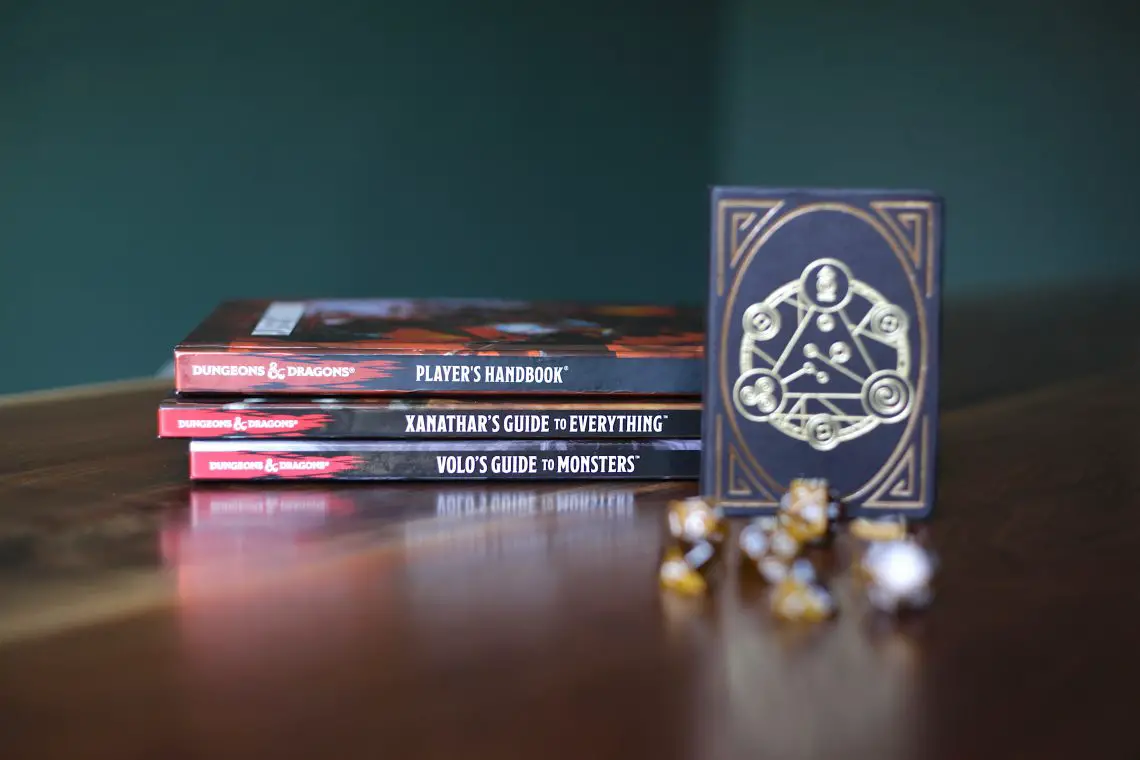 dungeons and dragons 5e rulebooks, books for d&d players
