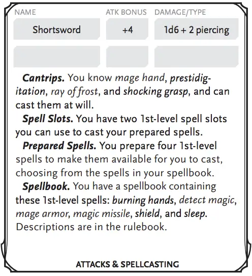 Reading A D D Character Sheet Explained The Complete Guide